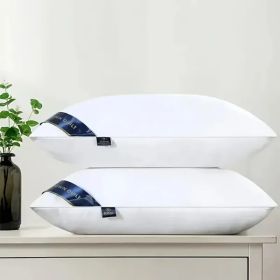 Bed Pillows Blue 2pack (Option: Standard)