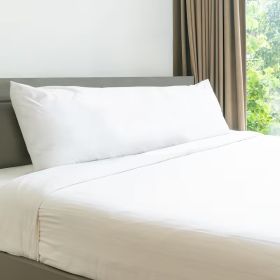 Ergonomic Full-Body Pillow, Extra Long 20 By 54 Inch Body Pillow With Soft Polyester Fill, Side Sleeping Support & Back Relief, White, Back Postu (Option: 1pc 20x54in)