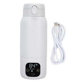 Travel Electric Kettle Cordless 500ml 316 Stainless Steel USB Portable Small Water Heater Coffee Kettle For Tea Milk (Option: default)