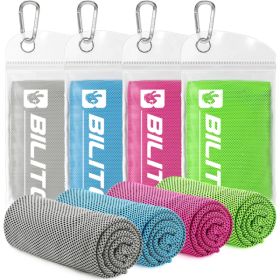 Superfiber Ice Towel Neck, Soft Breathable Cold Towel Cooling, Yoga, Sports, Golf, Gym, Camping, Running, Fitness, Exercise And More Activities, (Option: default)