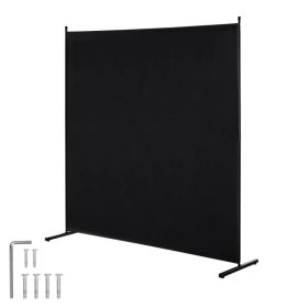 Space Partition, One-Panel Privacy Barrier, 6FT Indoor Privacy Shield, Segregation Screen for Spaces, Standalone Partition Panel for Workspace, S (Option: default title)
