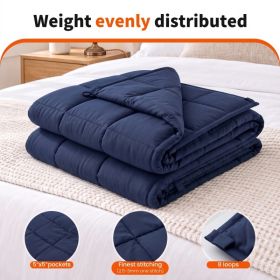 A Dult Gravity Blanket (Option: blue)