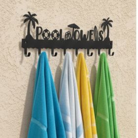 CIFbuy Heavy Duty Stainless Steel Wall Hooks, Rustproof Multifunctional Coat Towel Storage Rack, Space Saving Wall Organizer for Bathroom Kitchen (Option: 98281825)